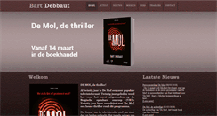 Desktop Screenshot of bartdebbaut.be